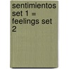 Sentimientos Set 1 = Feelings Set 2 door Sarah Medina