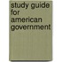 Study Guide For American Government