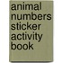 Animal Numbers Sticker Activity Book