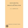 Band Spectra And Molecular Structure door R. de