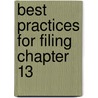 Best Practices For Filing Chapter 13 door Multiple Authors