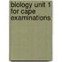 Biology Unit 1 For Cape Examinations