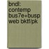 Bndl: Contemp Bus7e+Busp Web Bktf/Pk