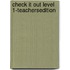 Check It Out Level 1-Teachersedition