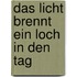Das Licht brennt ein Loch in den Tag