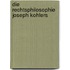 Die Rechtsphilosophie Joseph Kohlers
