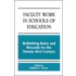 Faculty Work in Schools of Education