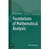 Foundations Of Mathematical Analysis by Ponnusamy