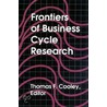 Frontiers Of Business Cycle Research door Thomas F. Cooley