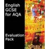 Gcse English For Aqa Evaluation Pack
