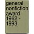 General Nonfiction Award 1962 - 1993