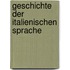 Geschichte der italienischen Sprache