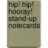 Hip! Hip! Hooray! Stand-Up Notecards