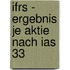 Ifrs - Ergebnis Je Aktie Nach Ias 33