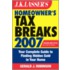 J.K. Lasser's Homeowner's Tax Breaks