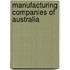 Manufacturing Companies of Australia