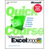 Quick Course In Microsoft Excel 2000 by Inc Online Press