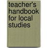 Teacher's Handbook For Local Studies door Tim Copeland