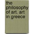 The Philosophy Of Art. Art In Greece