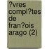 ?Vres Compl?Tes De Fran?Ois Arago (2)