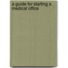 A Guide for Starting a Medical Office door American Academy of Pediatrics
