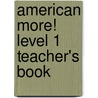 American More! Level 1 Teacher's Book door Jeff Stranks