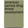 American Samoa Drug Threat Assessment door United States National Drug