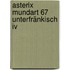 Asterix Mundart 67 Unterfränkisch Iv