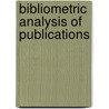 Bibliometric Analysis Of Publications by Francy Chong