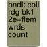 Bndl: Coll Rdg Bk1 2e+Flem Wrds Count