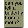 Can You Tell a Butterfly from a Moth? door Buffy Silverman