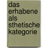 Das Erhabene Als Sthetische Kategorie