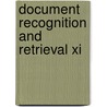 Document Recognition And Retrieval Xi door Jianying Hu