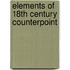 Elements Of 18Th Century Counterpoint