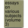 Essays On Various Subjects (Volume 3) door Nicholas Patrick Stephen Wiseman