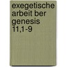 Exegetische Arbeit Ber Genesis 11,1-9 by Andrea Gropp