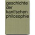 Geschichte Der Kant'schen Philosophie
