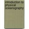 Introduction To Physical Oceanography by Robert H. Stewart