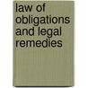 Law Of Obligations And Legal Remedies by Geoffrey Samuel