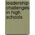 Leadership Challenges In High Schools