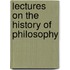 Lectures On The History Of Philosophy
