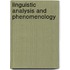 Linguistic Analysis And Phenomenology