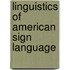 Linguistics of American Sign Language