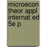 Microecon Theor Appl Internat Ed 5e P door Dominick Salvatore
