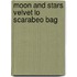 Moon And Stars Velvet Lo Scarabeo Bag