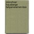 Münchner Hausberge Faltpanoramen-Box