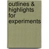 Outlines & Highlights For Experiments by Cram101 Textbook Reviews