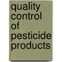 Quality Control Of Pesticide Products