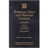 Religious Texts And Material Contexts by Professor Jacob Neusner