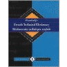 Routledge French Technical Dictionary by Yves R. Arden